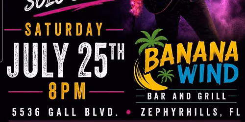 John D Parker solo at Banana Wind Zephyrhills