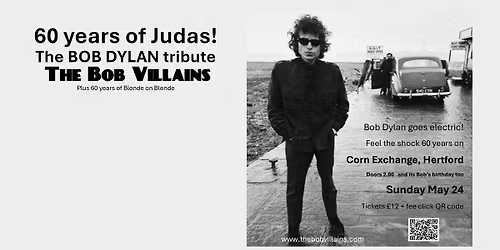 The Bob Villains | Corn Exchange, Hertford
