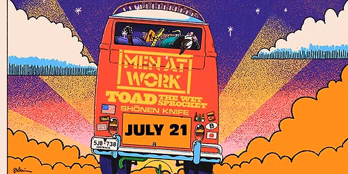 Men At Work & Toad the Wet Sprocket with Shonen Knife