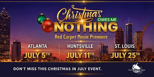 Christmas Owes Me Nothing - Huntsville Premiere
