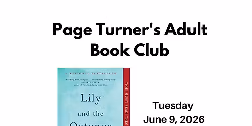 Page Turner's Adult Book Club