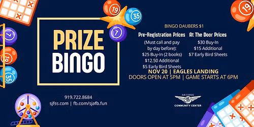 Prize Bingo (Base Access Only)