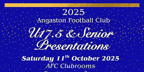 AFC Senior & U17.5 presentations 
