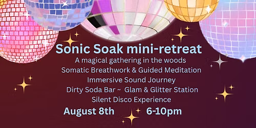 Sonic Soak Sunset Retreat at Leatherman Lane