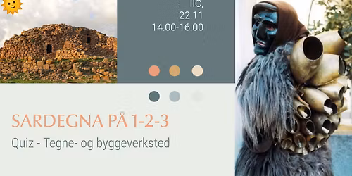 Sardegna p\u00e5 1-2-3! Aktiviteter for barn