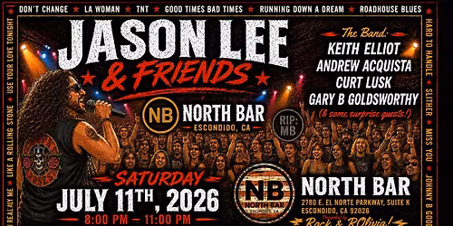 ONE NIGHT ONLY at the NORTH BAR!!