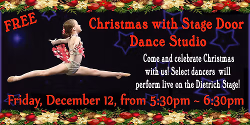 Christmas with Stage Door Dance Studio
