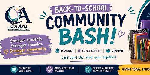 Back-to-school community Bash