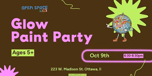 Kids Glow Paint Party