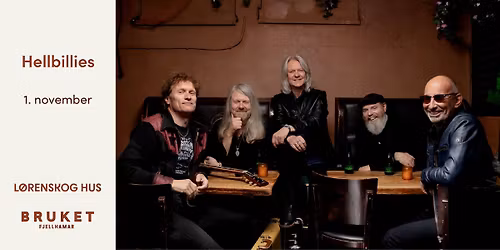 Hellbillies \/\/ Maskinhallen p\u00e5 Bruket \u2013 F\u00e5 billetter!