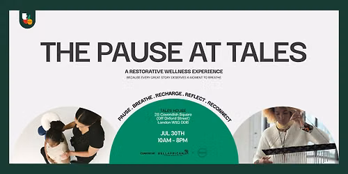 The Pause at TALES 2026 | A Restorative Wellness Experience