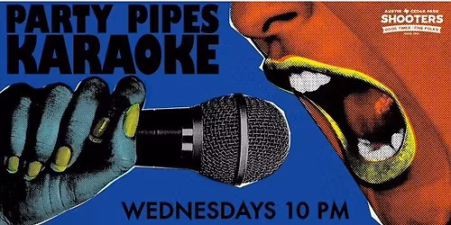 Karaoke Wednesdays at Shooters Austin! 11\/12