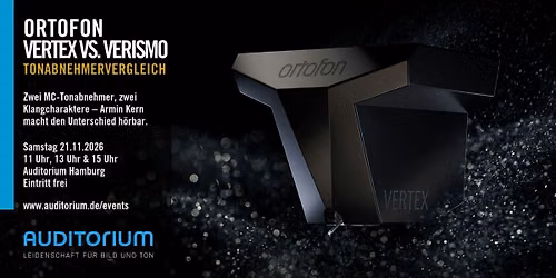 Vertex vs. Verismo - MC Tonabnehmervergleich