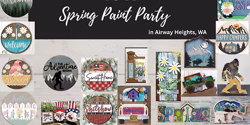 VFW Spring Paint Party in Airway Heights: all ages welcome