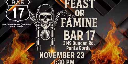 Feast or Famine Band at Bar 17!