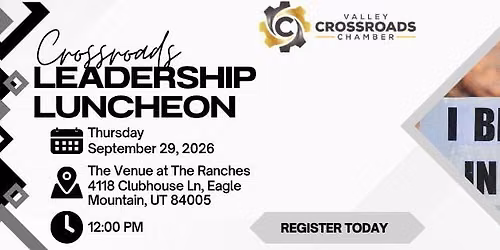 Crossroads Luncheon - Ben Lyne, The "I Believe In You Sign" guy
