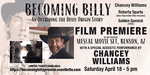 Becoming Billy Premier & Chancey Williams Concert
