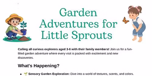 Garden Adventures for Little Sprouts