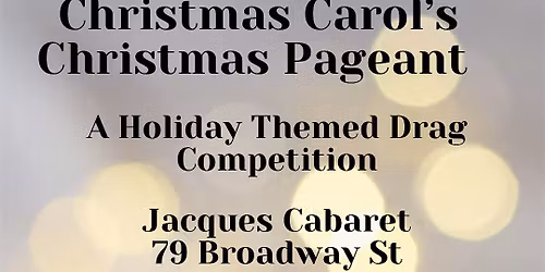 Christmas Carol\u2019s Christmas Pageant