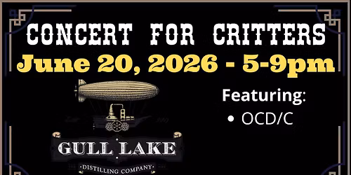 5th Annual Concert for Critters