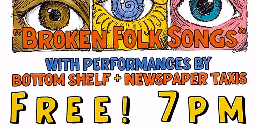 (FREE) Daycrawlers "Broken Folk Songs" Album Release Show w\/ Bottom Shelf, Newspaper Taxis