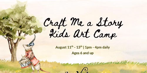 Craft Me a Story Kids Art Camp