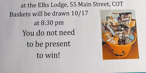 Haunted Harbor Basket Raffle