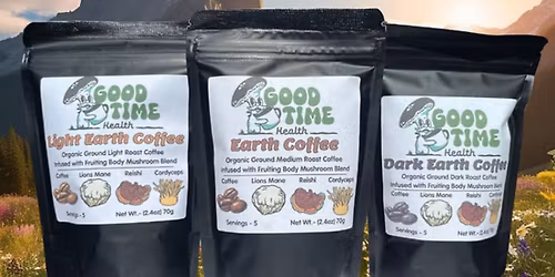 Free Local Mushroom Coffee samples!