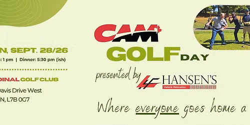 Canadian Association of Movers Golf 2026