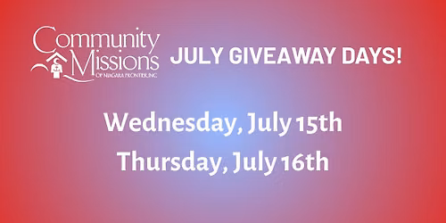 July Giveaway Days