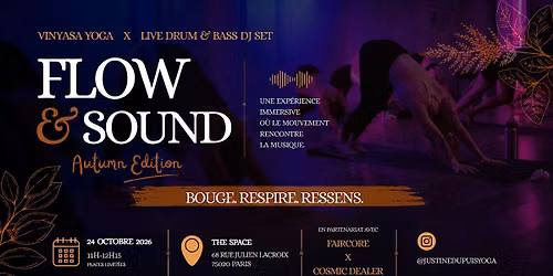 Flow & Sound - Autumn Edition | Yoga & Live Drum & Bass Set