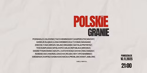 POLSKIE GRANIE!