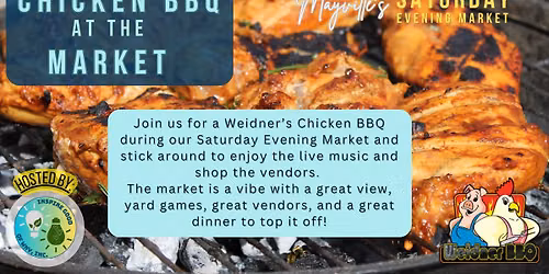 Chicken BBQ Fundraiser at the Saturday Evening Market