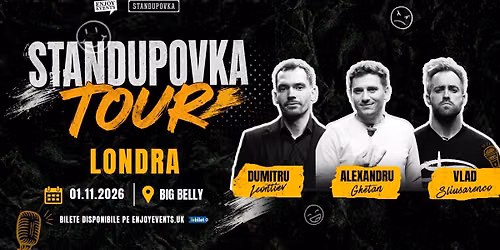 STANDUPOVKA | LONDRA (Big belly) | 01.11.2026