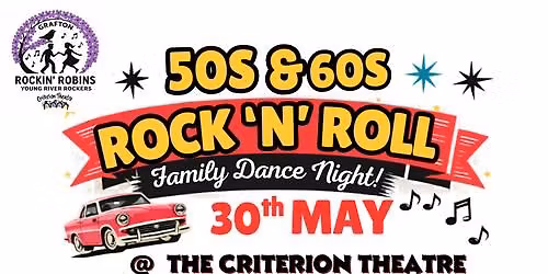 Rockin' Robins Family Dance Night presents Vanessa Lea & the Retro Train