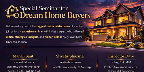 Special Seminar for Dream Home Buyers