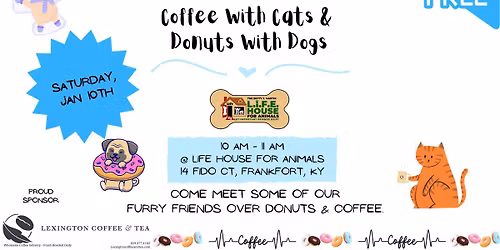 Coffee With Cats & Donuts With Dogs