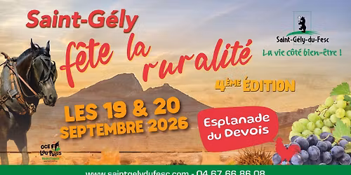 Saint-G\u00e9ly f\u00eate la Ruralit\u00e9