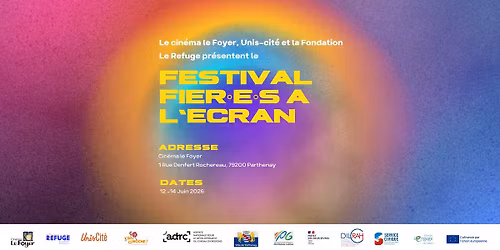 \ud83c\udf08 FESTIVAL FIER\u00b7E\u00b7S \u00c0 L'\u00c9CRAN \ud83c\udf08 - Festival de films queer \u00e0 Parthenay