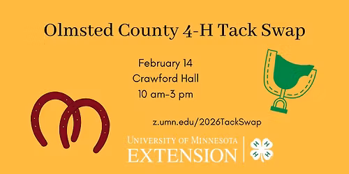 Olmsted County 4-H Horse tack swap