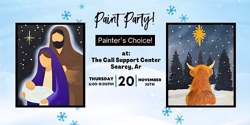 Painter's Choice Paint Party at The Call Searcy, Arkansas