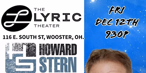 THE LYRIC THEATER, WOOSTER PRESENTS AN EVENING OF COMEDY WITH "STUTTERING JOHN" MELENDEZ