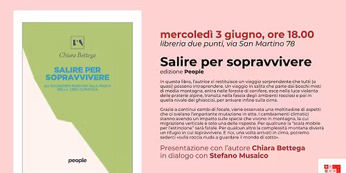 Un punto in pi\u00f9 \u2739 Salire per sopravvivere, di Chiara Bettega
