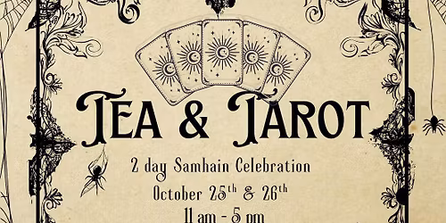 October Tea & Tarot!