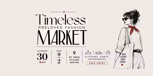 Timeless Preloved Fashion Market May
