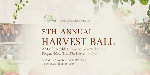 5th Annual Harvest Ball