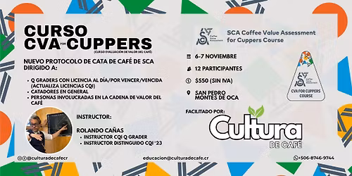CURSO CVA FOR CUPPERS \u2615\ufe0f\ud83e\udd44\ud83c\udde8\ud83c\uddf7