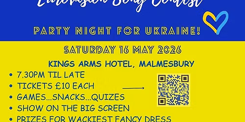 Eurovision Song Contest Party Night For Ukraine