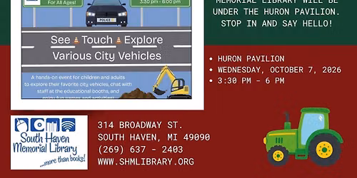 City of South Haven's Touch-a-Truck Event