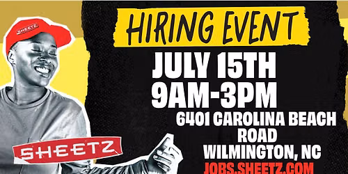 Sheetz Hiring Event - Wilmington, NC
